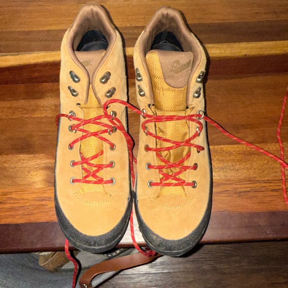 Danner Panorama Mid Brown and Red Boots